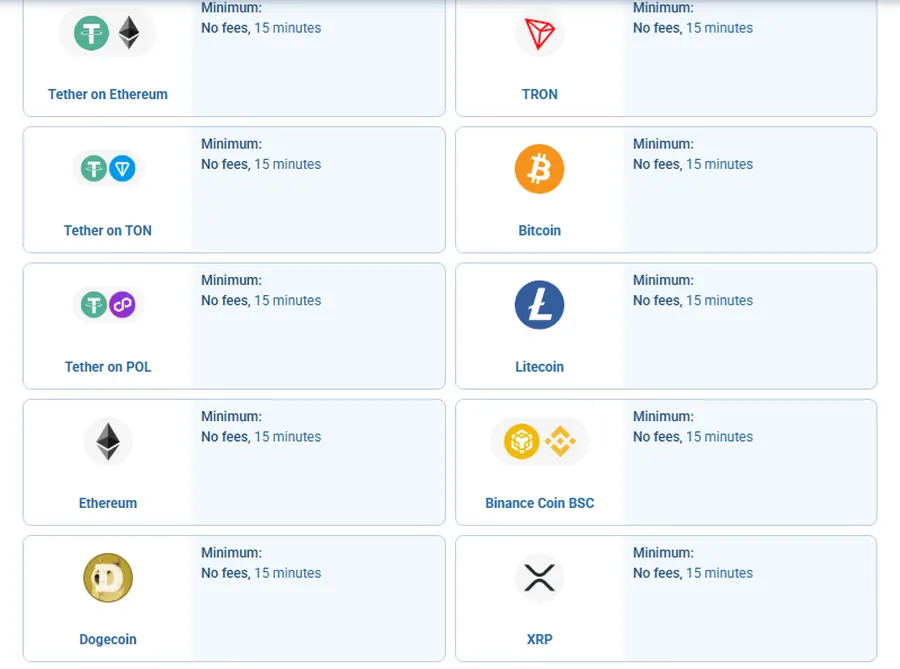 1xBet crypto withdrawal list with Litecoin: no fees, 15 minutes